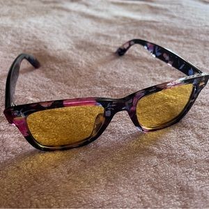 Flower Print Sunglasses